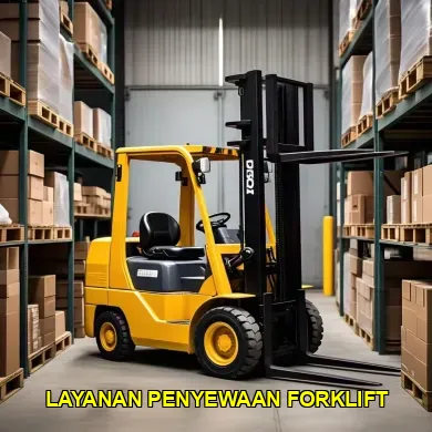 Sewa Forklift 10 Ton